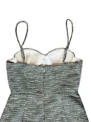 Lovers + Friends Women’s Aubrey Metallic Tweed Fit And Flare Mini Dress Size XS thumbnail 7