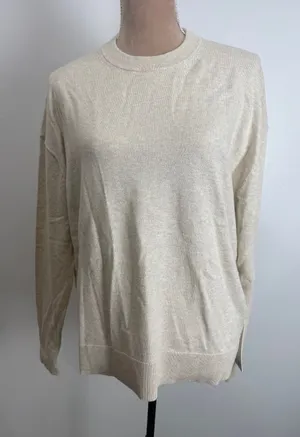 lululemon athletica Cream Crewneck Sweater thumbnail 1