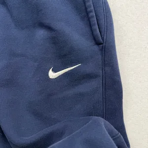 Nike Fleece Jogger Sweatpants Blue Unisex Medium Swoosh thumbnail 5