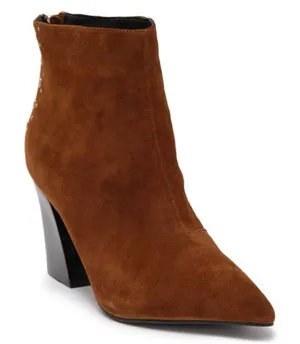Golo Western Boots Womens Size 10 Nila Brown Pointed‎ Toe Suede Ankle Booties thumbnail 1