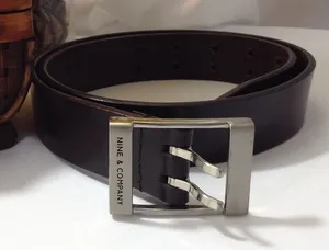 Nine & Co. ⬇️ BROWN LEATHER BELT💥 thumbnail 1