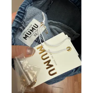 NEW Show Me Your MuMu Darien Dress Denim Mini size XS thumbnail 8