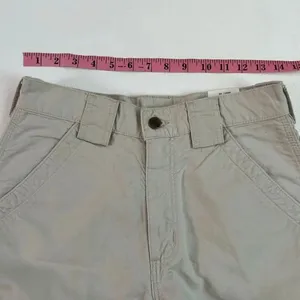Carhartt Cargo Work Shorts Men’s 28 Khaki Beige Cotton Workwear Utility Pockets thumbnail 8