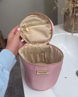 Martha Stewart makeup bag Pink thumbnail 2