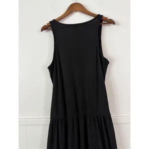 Universal Threads Black Ribbed Sleeveless Drop Waist Maxi Dress Women’s L NWT thumbnail 6