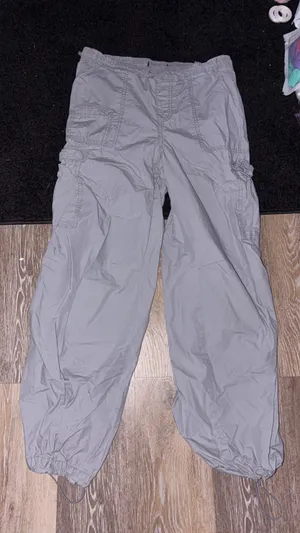 Aeropostale Parachute Pants Baggy Cargo thumbnail 1