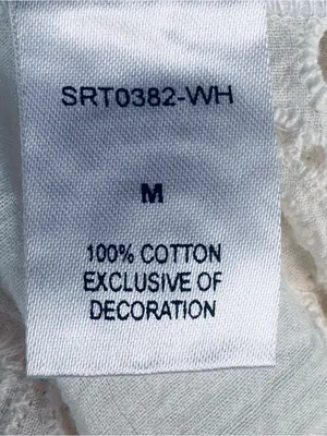 THML Sleeveless Boho White Eyelet Top thumbnail 15
