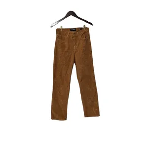 ARITZIA The Denim Forum Straight Corduroy High Waisted Tan Pants thumbnail 6