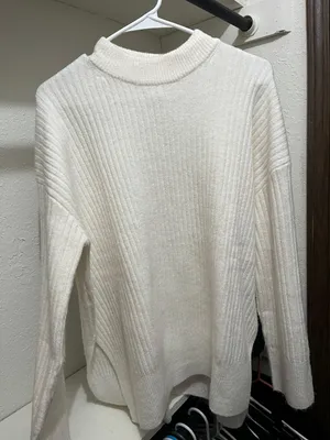 H&M Oversized Ivory Sweater thumbnail 1