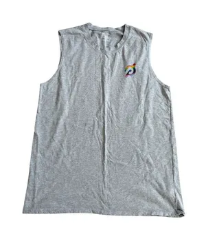PELOTON Men’s Lead with Love Gray Tank Top Size Medium thumbnail 1