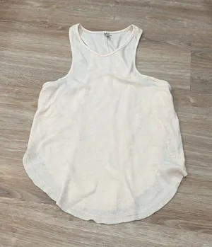 Butter Yellow free people tank thumbnail 1