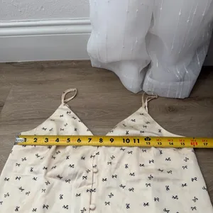 Abercrombie and Fitch Bow Cream and Black Sleep Set thumbnail 4