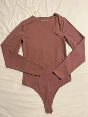 Abercrombie Asymmetrical Seamless Bodysuit thumbnail 1