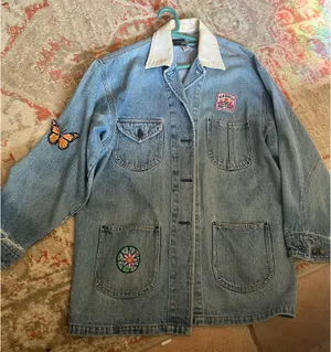 Vantage Denim jacket #kindnessmatters Blue Size M thumbnail 1