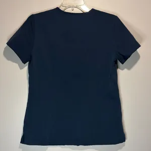 Figs- Navy/Seafoam Blue Scrub Top Technical Collection Work Hospital Medical- Size XS thumbnail 2