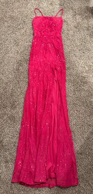 Windsor Hot Pink Maxi Dress thumbnail 1