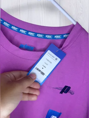 NWT PRINCE Purple Short Sleeve Boxy Crop Top | Pickleball Tennis Tee thumbnail 7