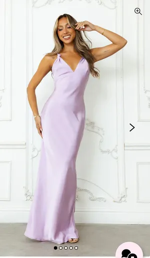 Hello Molly Dress Lilac thumbnail 1