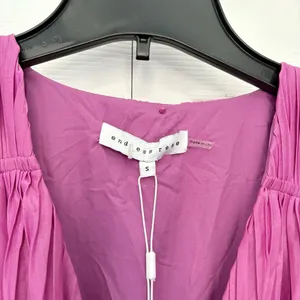 NWT Endless Rose Sleeveless Micropleat Pink Maxi Dress‎ Womens Size Small Dainty thumbnail 2