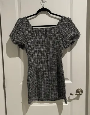 SheIn Tweed Mini Dress XS/S thumbnail 4