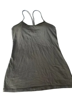 LULULEMON Power Y Tank Top Black Size 6 thumbnail 1