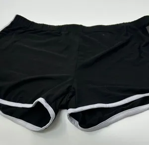 New Mix Black and White Women's Athletic Shorts thumbnail 1