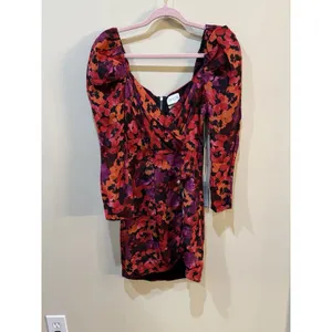 SAYLOR Alouette Floral Mini Cocktail Sweetheart Dress Women's Size XS New $275 thumbnail 3