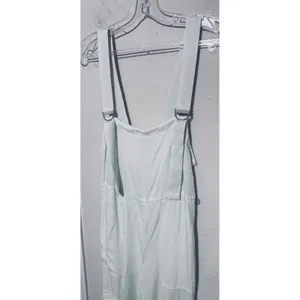 BDG Urban Outfitters Cargo Overalls Mint Green Utility Jumpsuit XS soft girl thumbnail 3