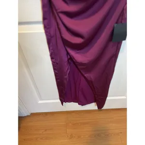 Lulus Showing Off A Little Magenta Asymmetrical Tulip Midi Dress XS Formal NWT thumbnail 6