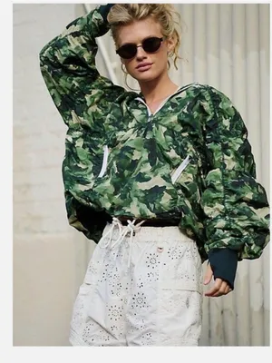 Free people movement happy camper jacket thumbnail 1