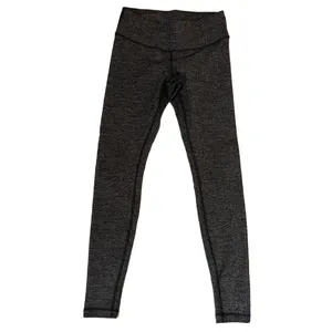 lululemon athletica wunder under tights | grey herringbone thumbnail 3