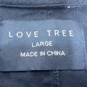 Love Tree Black & Gray Double Layer Hooded Jacket Size Large thumbnail 8