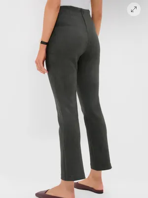 Tuckernuck Deep Olive Faux Suede Ashford Pants thumbnail 2