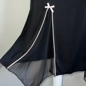 Vintage Y2K Slinky Dress Black thumbnail 2