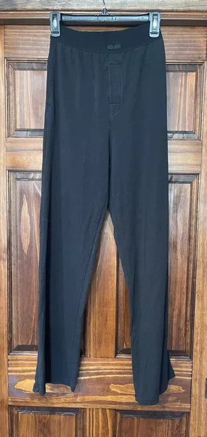 Skims Wide Leg Lounge Pants Xs thumbnail 1