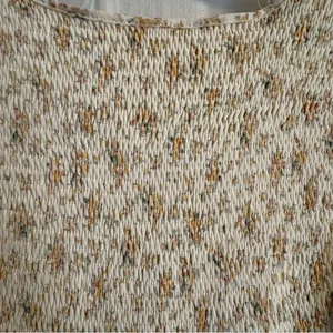 Altar'd State Prairie Dress Small Long Floral Smocked Tiered Cottagecore‎ Maxi thumbnail 8