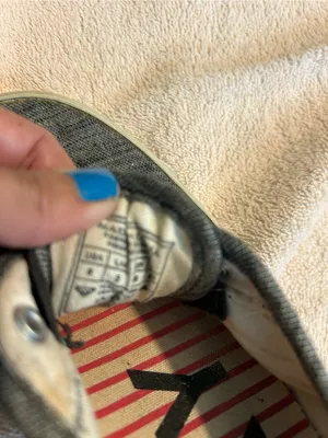 Roxy Gray Knit Slip-On Loafers thumbnail 5