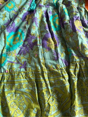 Natural Life Women’s Tiered Floral Dress Bell XL Sleeves Boho Cottage Core thumbnail 6