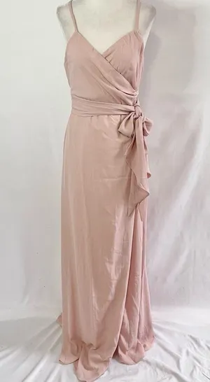 Show Me Your Mumu New Liz Maxi Bridesmaid Dress Dusty Blush Pink Size Medium thumbnail 5