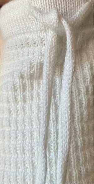 Wild Fable Crochet White mini skirt NEW thumbnail 4