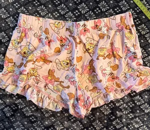 SpongeBob PJ Shorts Orange Size M thumbnail 1