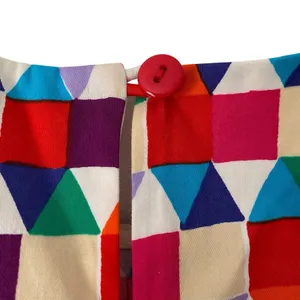 Kate Spade New York Abbey Colorful Geometric Print Dress Silk Blend size 12 thumbnail 6