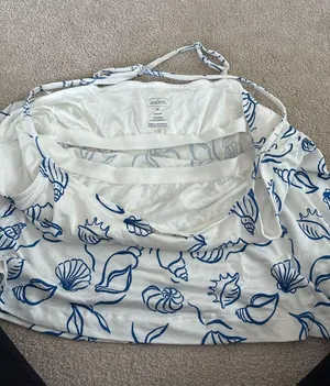 NWOT Auden Pajama Top Blue Size M thumbnail 4