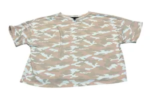 BANANA REPUBLIC luxespun Pink camo top thumbnail 1
