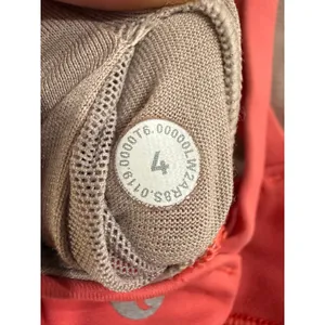 Lululemon Energy Bra Coral Pink Strappy Back Sports Bra Size 4 W2AR0S thumbnail 5