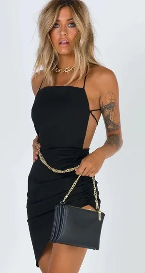 Lioness Vivien Strappy Open Back Dress thumbnail 1
