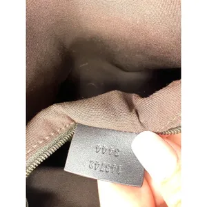 Gucci Set bag Wallet Dust bag brown canvas GG monogram tote Purse Top Handel thumbnail 10