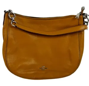 Coach Pebbled Leather Hobo Bag thumbnail 1