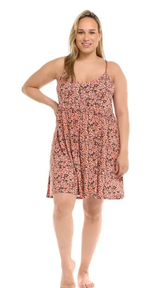 BODY GLOVE MADEMOISELLE PLUS SIZE DRESS, Multi color, Size 2X, NWT thumbnail 1