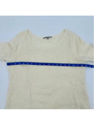Gap Alpaca Blend Sweater Ivory Beige Size M thumbnail 6